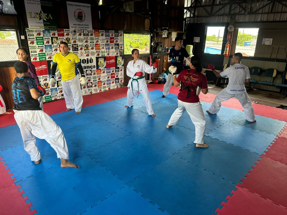 JOGOS INTERMUNICIPAIS DE RO: Karatecas de Porto Velho se preparam para competição