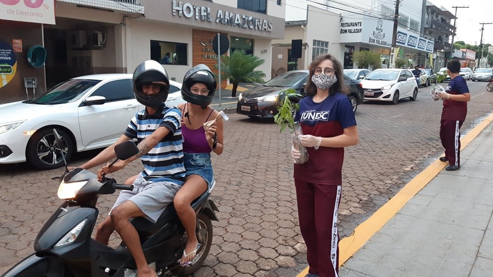 NATUREZA: Alunos do Colégio Unesc alertam para a preservação do meio ambiente