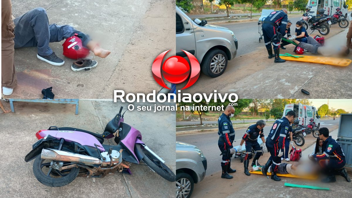 VÍDEO: Colombiano sofre grave fratura exposta após acidente no Embratel