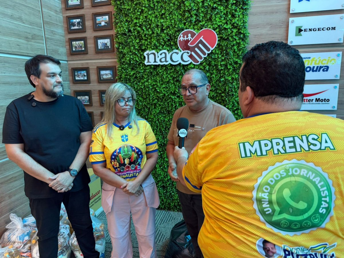SOLIDARIEDADE: Confraternização dos Jornalistas de Rondônia arrecada 1,5 tonelada de alimentos 