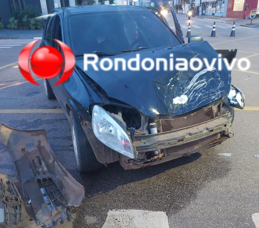 URGENTE: Mulher fica em estado grave em acidente provocado por motorista na contramão