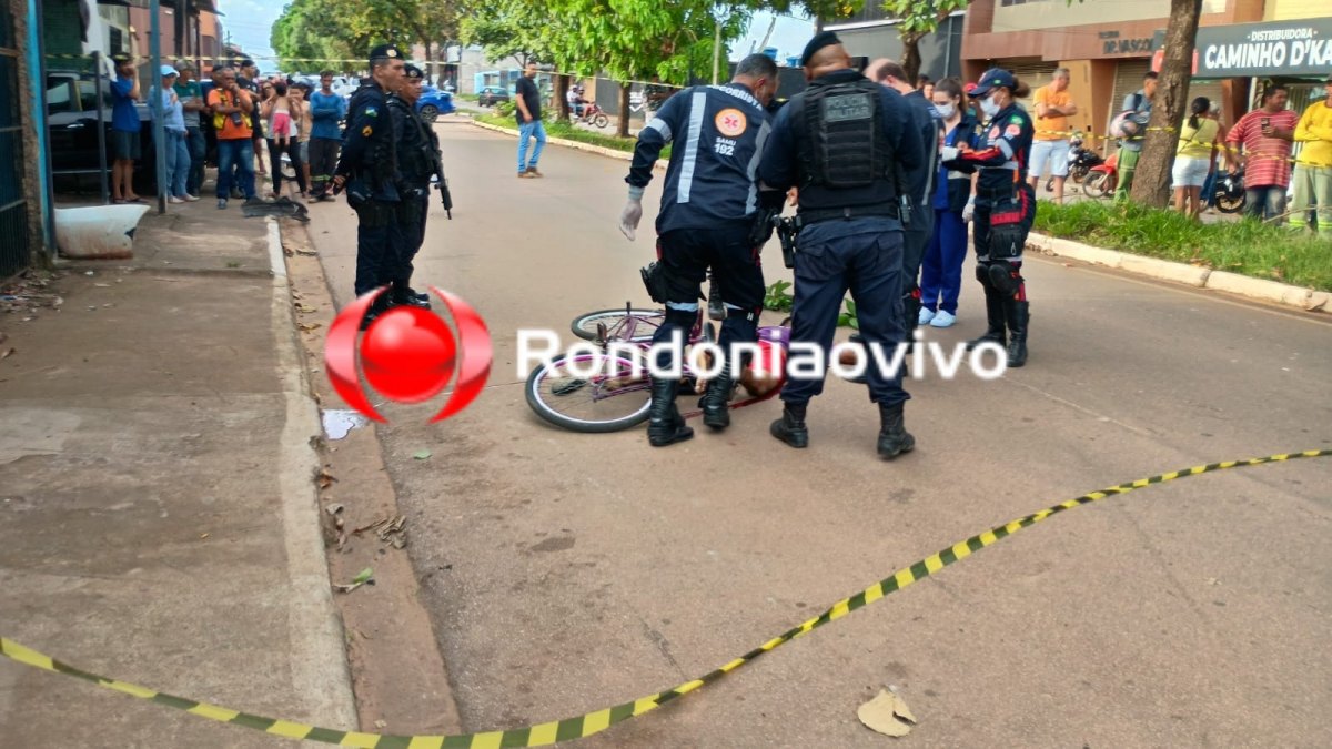VÍDEO: Ciclista é executado a tiros em avenida na capital