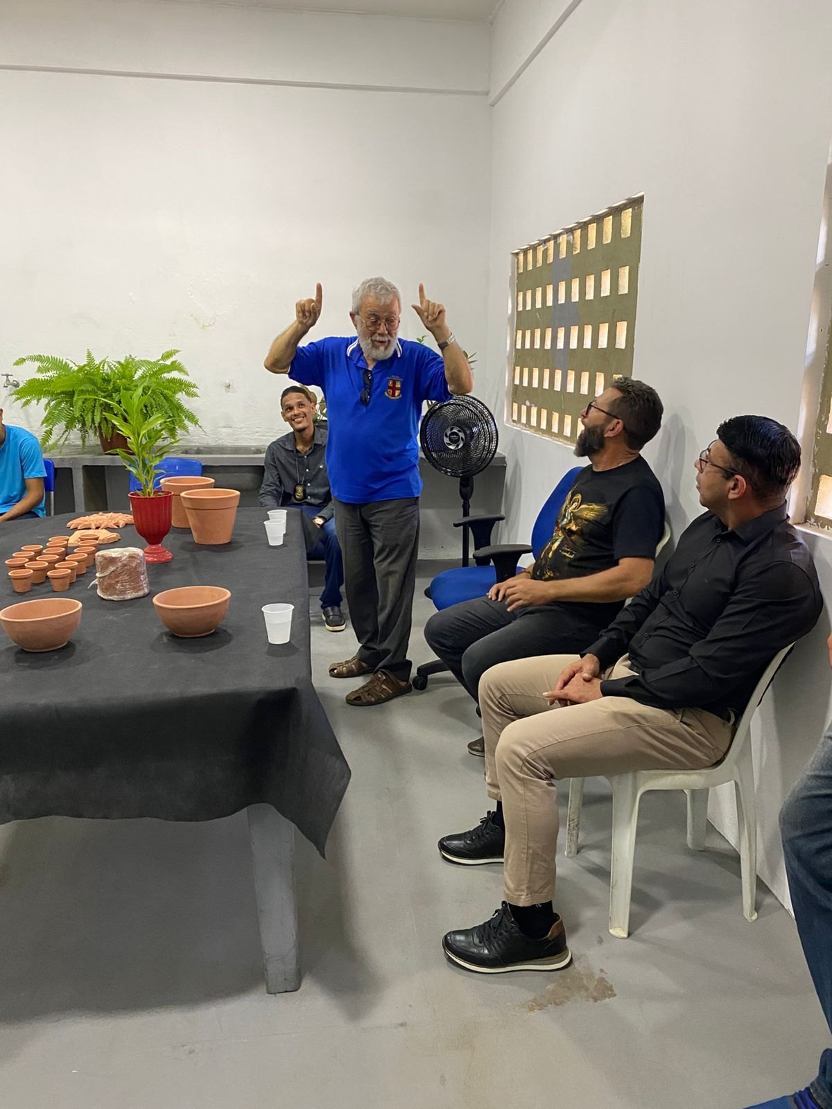 EM PORTO VELHO: Unidade Provisória inaugura Oficina de Cerâmica com presença de lideranças