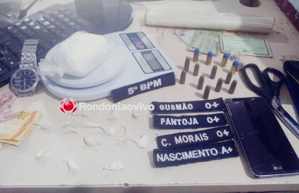 EXPLOSIVOS: Equipe do Gusmão prende bandidos com dinamites, drogas e munições