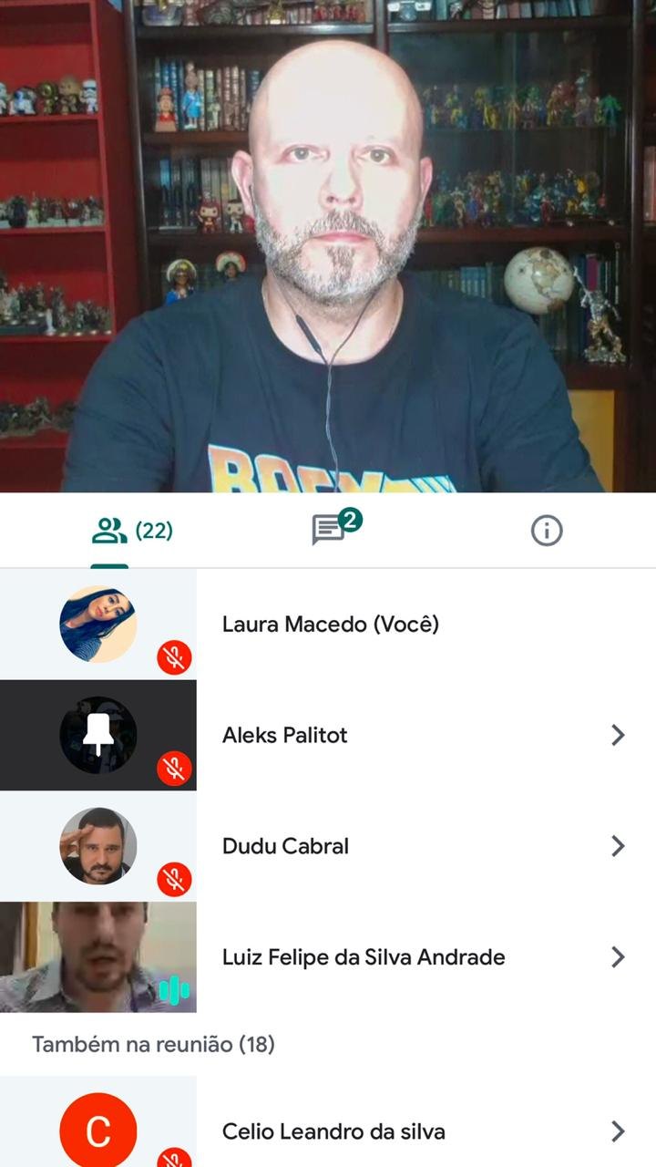 ALEKS PALITOT: Diretório Municipal do PTB emprega tecnologia para encontros partidários