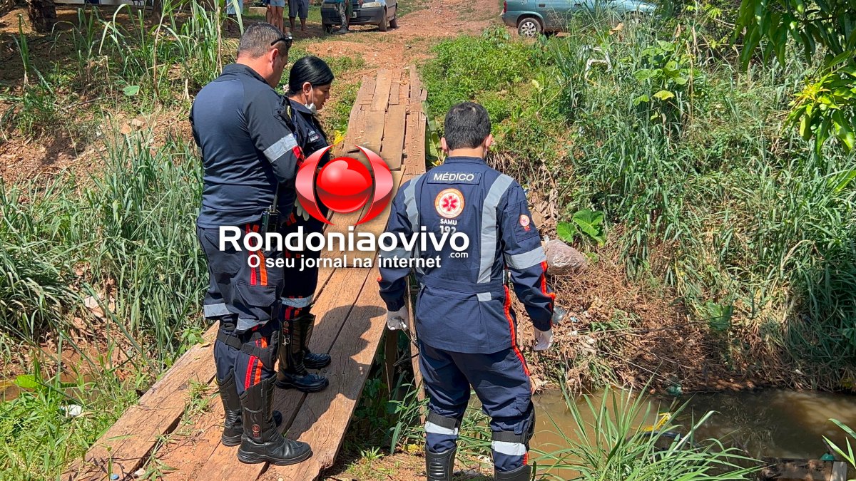 VÍDEOS: Ciclista morre após cair de ponte em Porto Velho