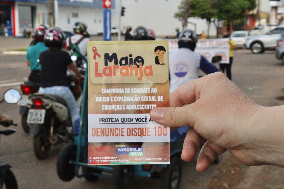 MAIO LARANJA: Vanderlei Silva intensifica campanha contra abuso e exploração sexual de crianças