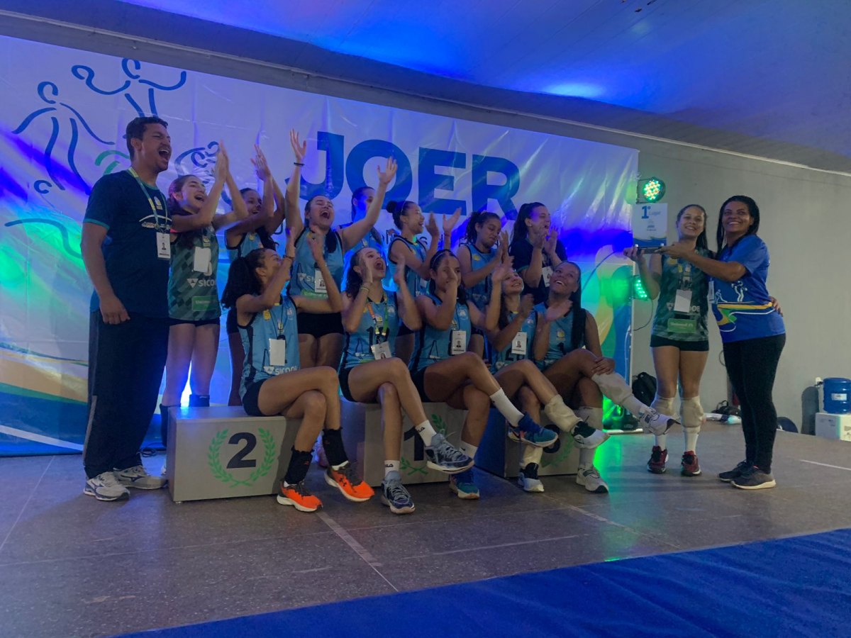 VILHENA: Voleibol escolar conquista duas vagas para fase nacional dos jogos