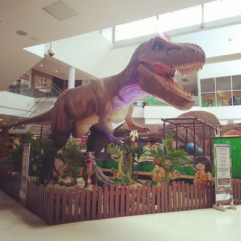 JURÁSSICOS: Dinossauros invadem o Porto Velho Shopping em junho