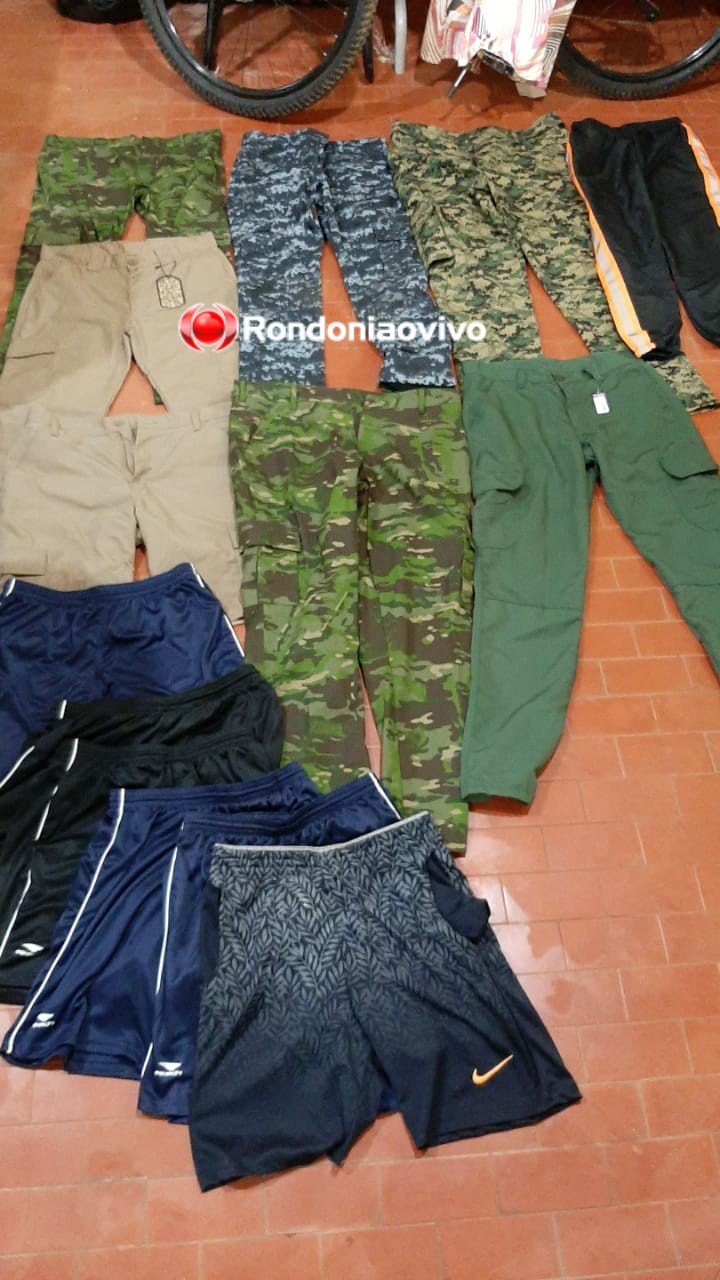 INVESTIGAÇÃO: Delegacia de Patrimônio recupera fardas e algemas da polícia furtadas em loja