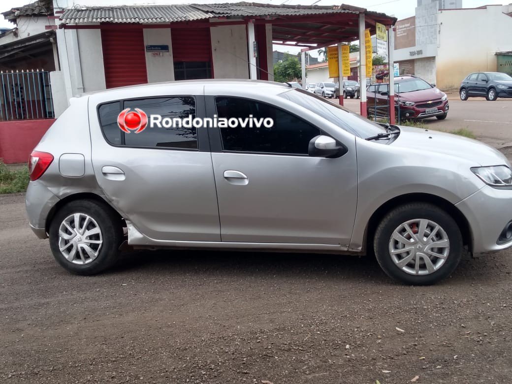 COLISÃO: Motorista avança preferencial e provoca acidente entre automóveis