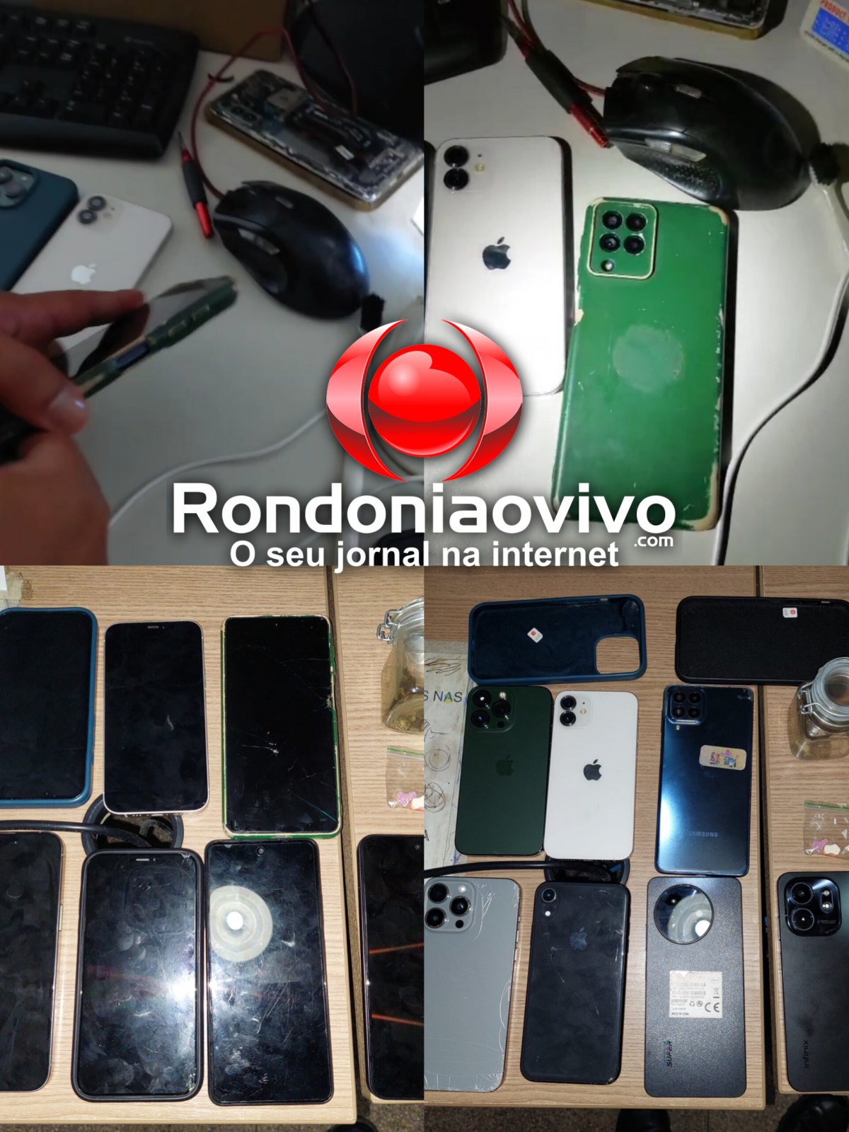PORTO MADERO: Equipe do sgt Machado fecha laboratório de desbloqueio de celulares roubados