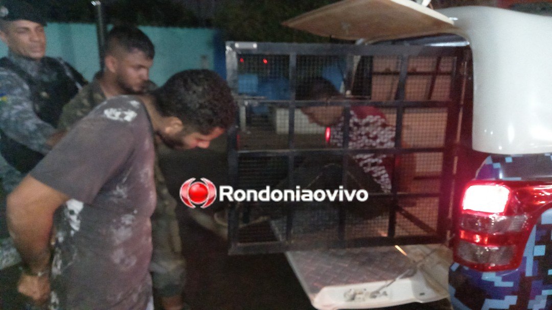 ARRASTÃO: Trio em Hilux pratica furto na Caerd e é preso após perseguição policial