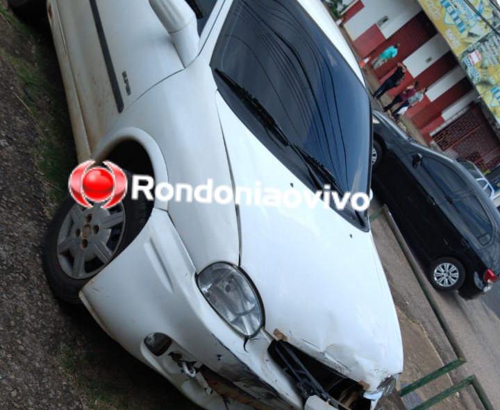 GRAVE ACIDENTE: Mulher fica ferida após capotamento na região Central de Porto Velho