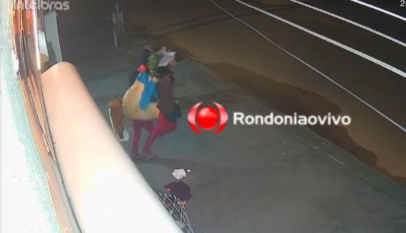 VÍDEO: Ladrões furtam várias camisas da Sallo e relógios Seculus em loja 