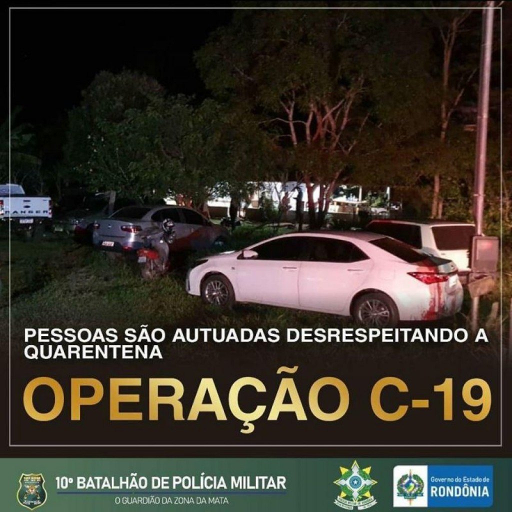 ROLIM DE MOURA: Várias pessoas são autuadas por participar de festas clandestinas