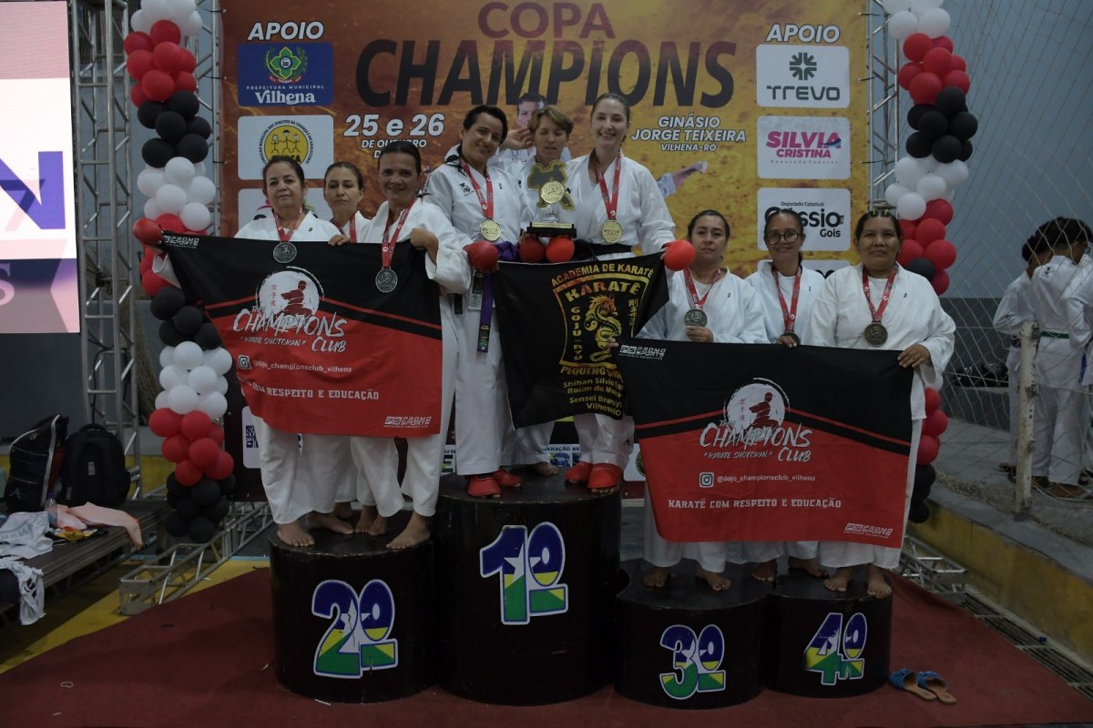 SUCESSO ABSOLUTO: Copa Champions de Karatê Interestilos reúne recorde de atletas e faz história