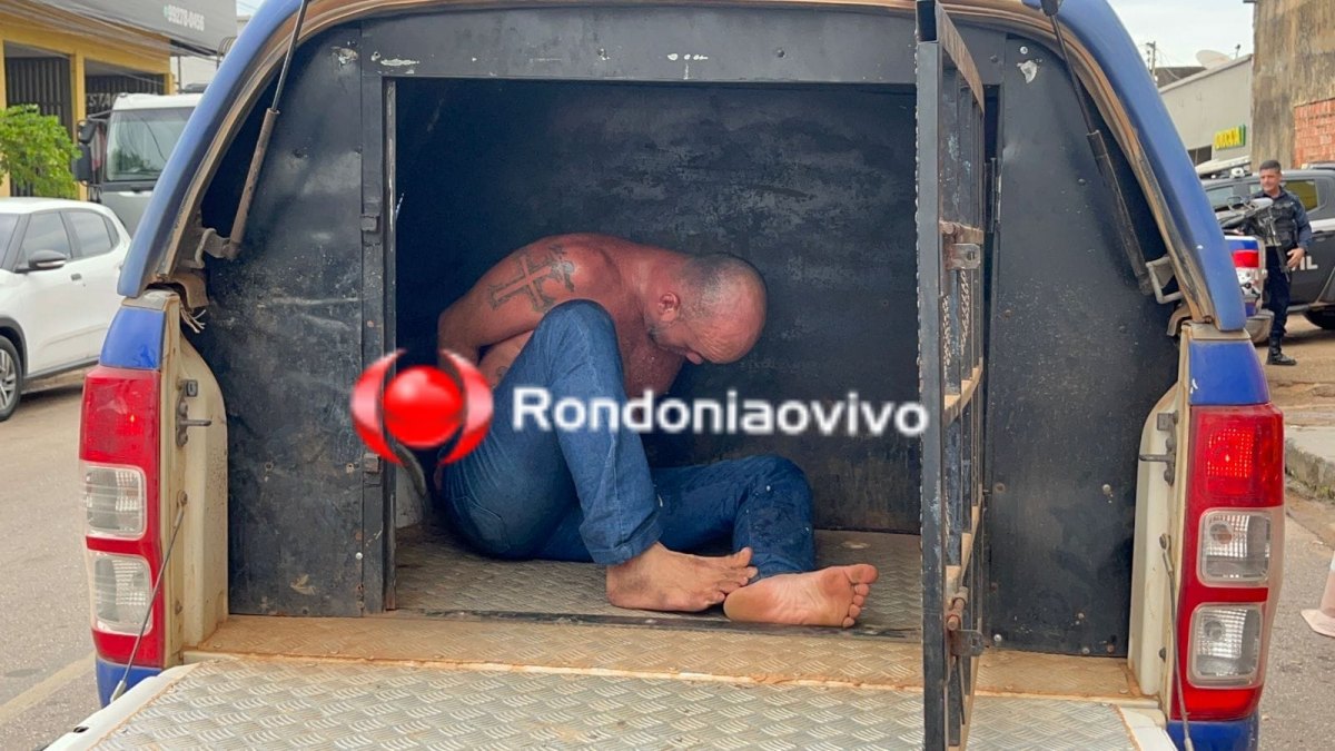 VULGO 'PITBULL': Criminoso é preso após fazer família refém durante assalto 