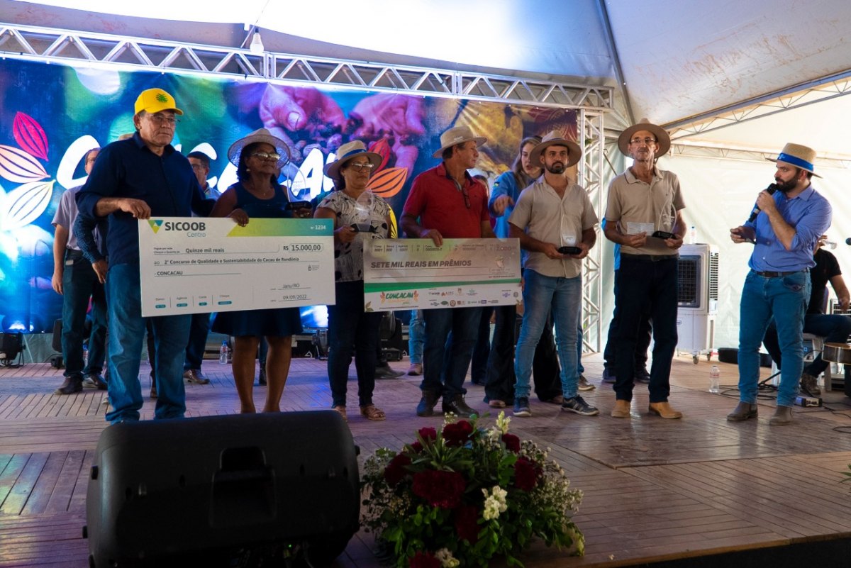 GANHADORES: Produtores apoiados pelo Senar Rondônia vencem 2º Concacau