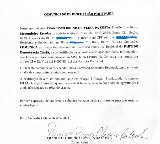 FRAUDE? – Partidos tem até dia 14/4 para entregar lista ao TRE/RO, mas tem algo sujo acontecendo