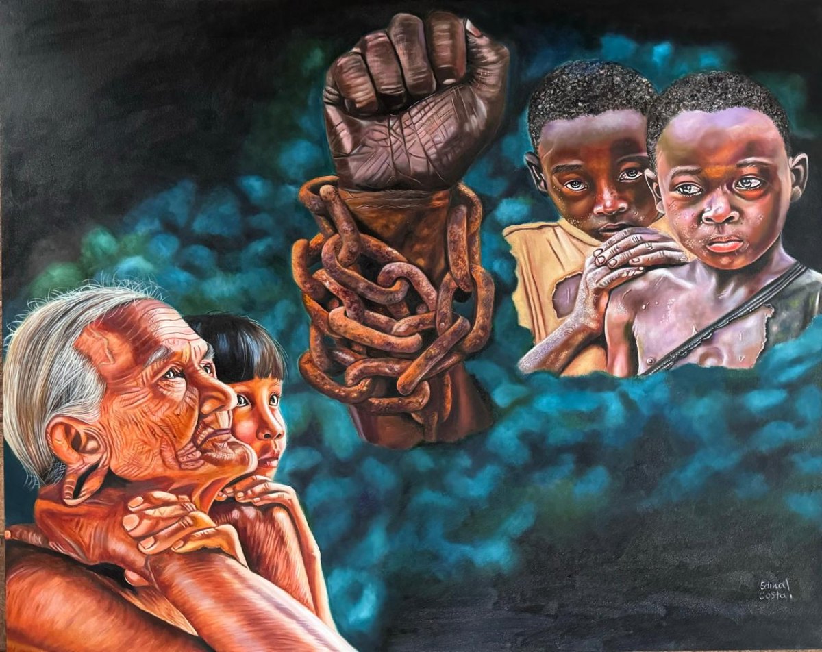 EDINA COSTA: Artista plástica rondoniense expõe no Senado e no TRF, em Brasília