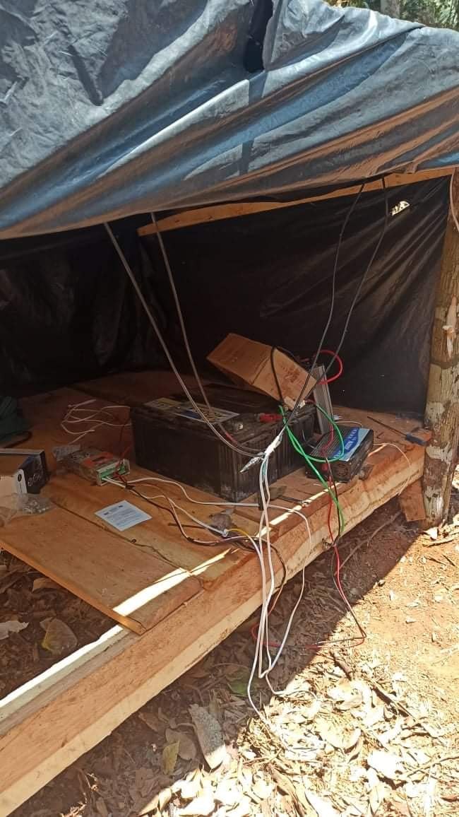 REINTEGRAÇÃO: PM encontra 500 pessoas em área de conflito agrário e várias munições