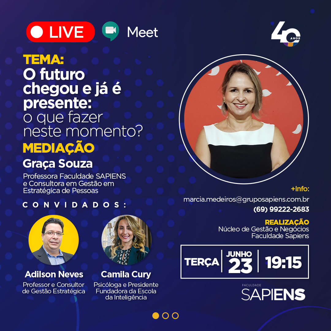 ONLINE E GRATUITO: Como se preparar para o novo normal? Se inscreva no seminário da Faculdade Sapiens