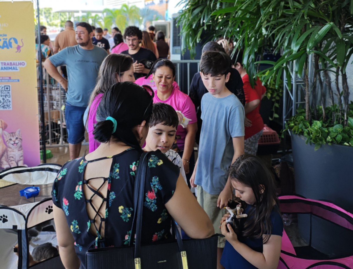 IEDA CHAVES: Deputada participa de feira de adoção de animais que garante 97 lares em PVH