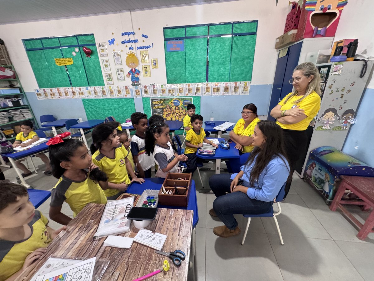TAISSA SOUSA: Emenda de deputada amplia 40 vagas na Escola Adma Leal em Guajará-Mirim
