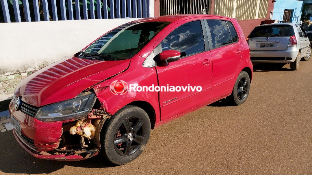 TRÂNSITO: Mulher tem perna dilacerada em acidente  na capital