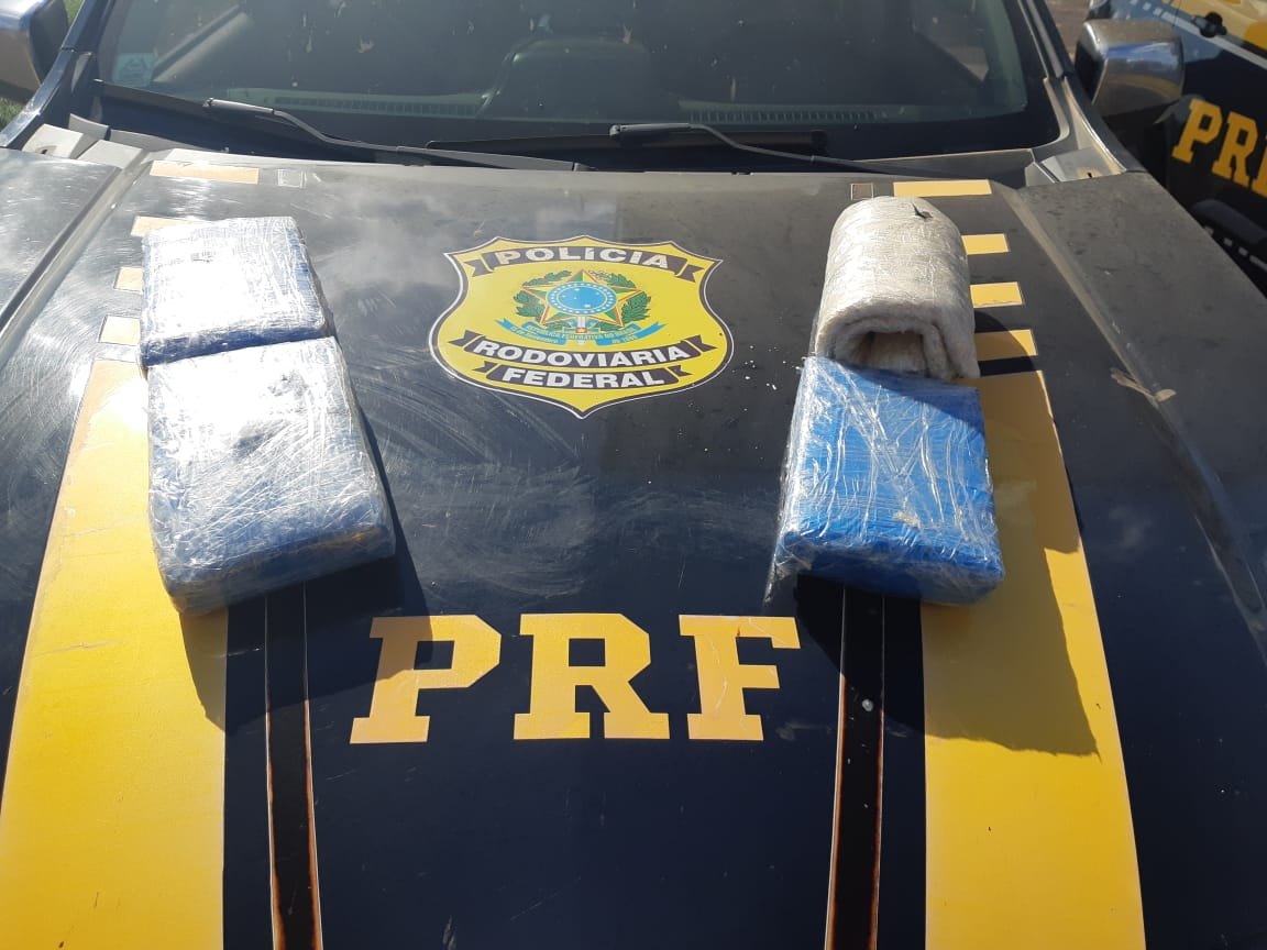 BR-364: Mulher é presa em táxi na capital com seis quilos de drogas vindo do Acre