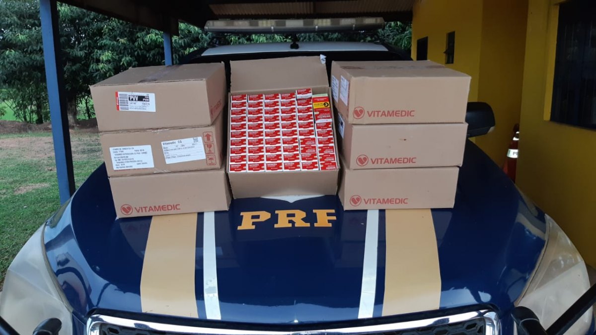  COVID-19: Carga de ivermectina que seguia para Manaus é apreendida pela PRF
