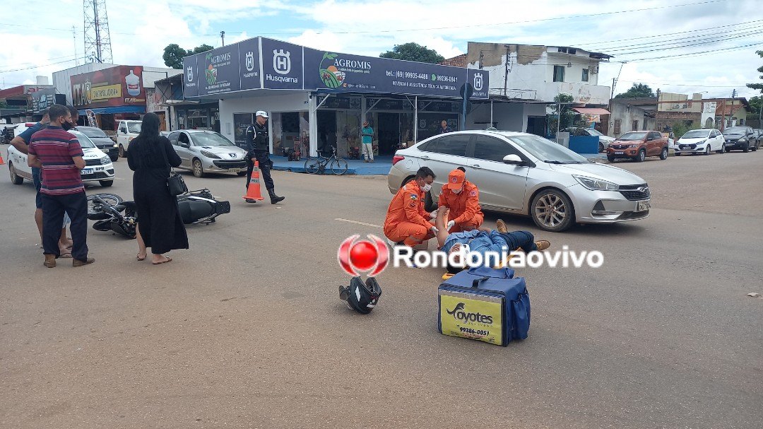 VÍDEO: Policial militar se envolve em grave acidente na capital