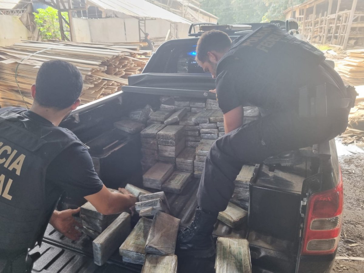 INCINERAÇÃO: Polícia Federal destrói mais de uma tonelada de cocaína