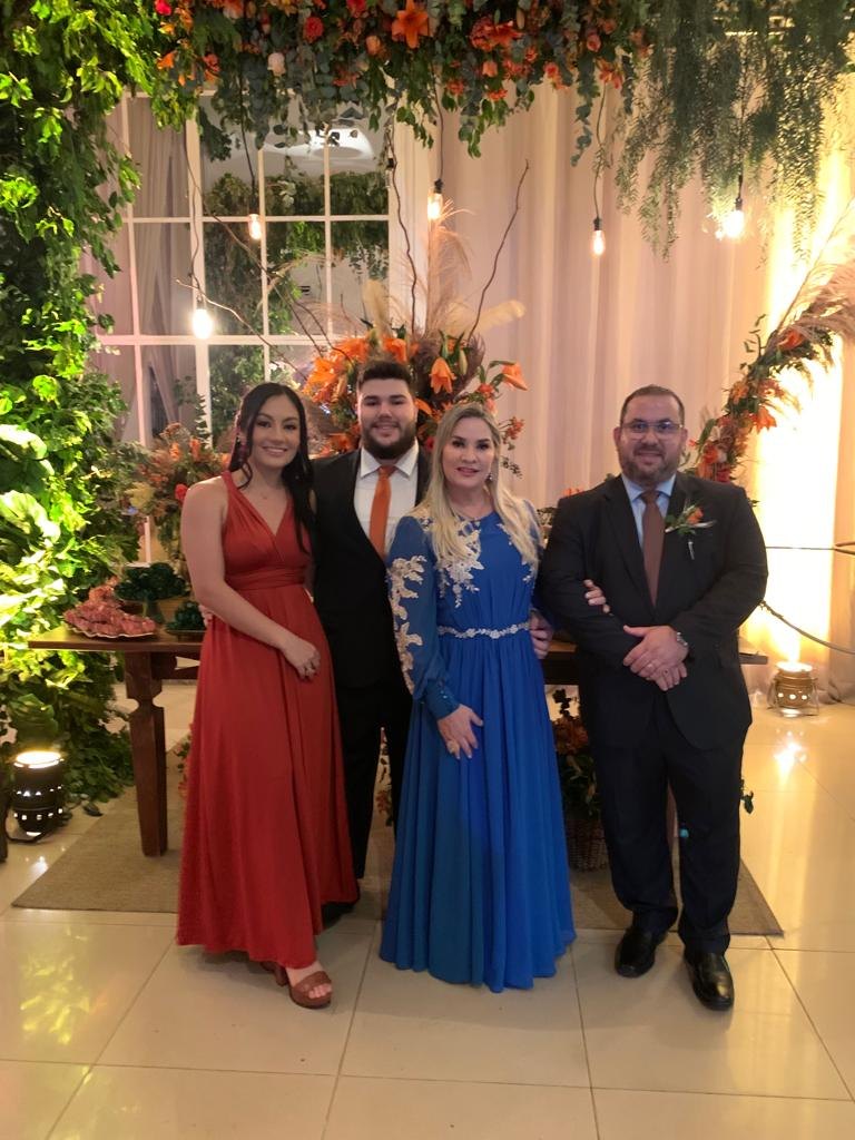 NA CERIMÔNIA: Pai fala de amor pela filha no dia do casamento dela