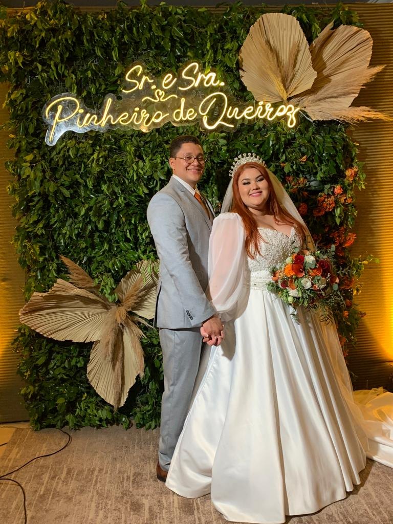 NA CERIMÔNIA: Pai fala de amor pela filha no dia do casamento dela