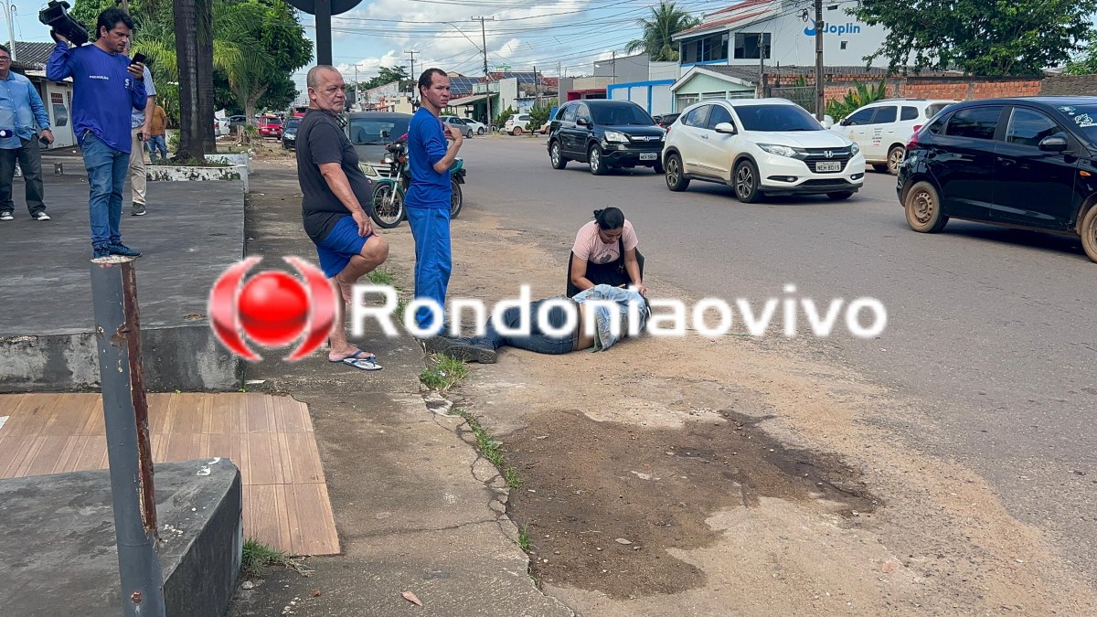 VÍDEO: Motociclista fica em estado grave após acidente com capotamento