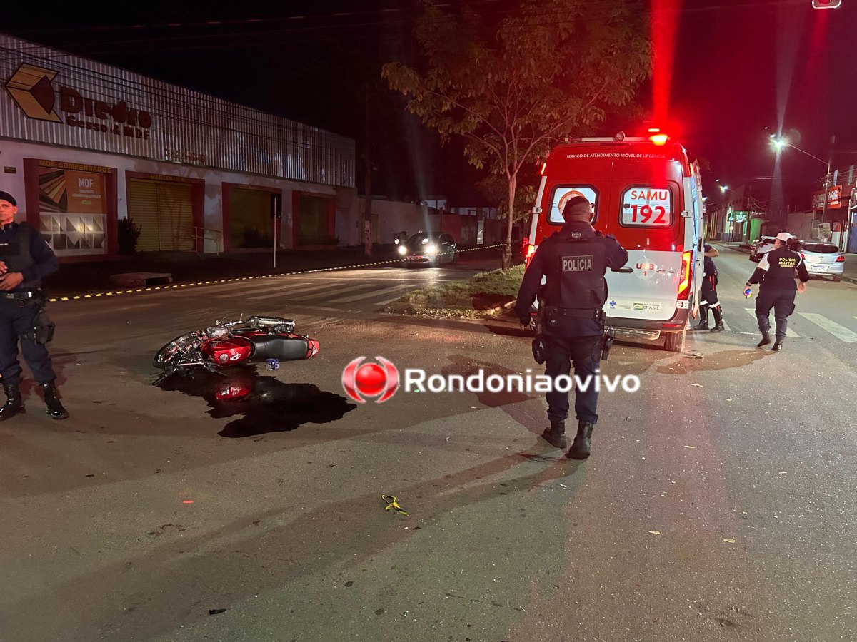 VÍDEO: Motociclista sofre traumatismo craniano em grave acidente 