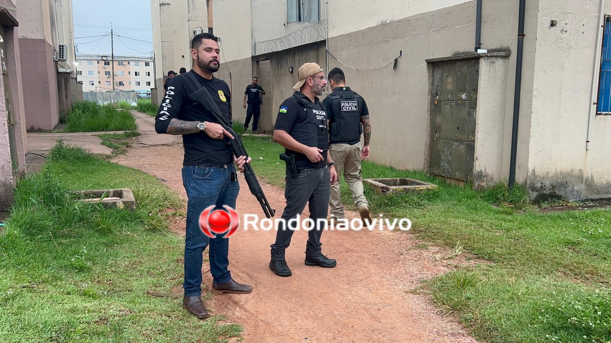 VÍDEO: Homicídios e FICCO fazem megaoperação no Orgulho do Madeira 