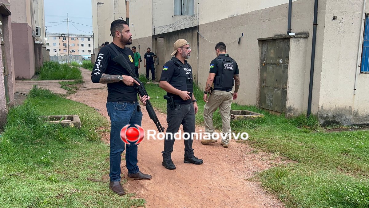 VÍDEO: Homicídios e FICCO fazem megaoperação no Orgulho do Madeira 