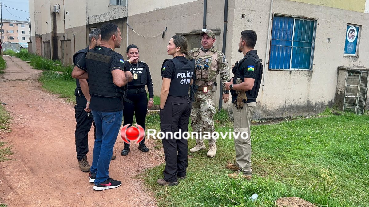 VÍDEO: Homicídios e FICCO fazem megaoperação no Orgulho do Madeira 