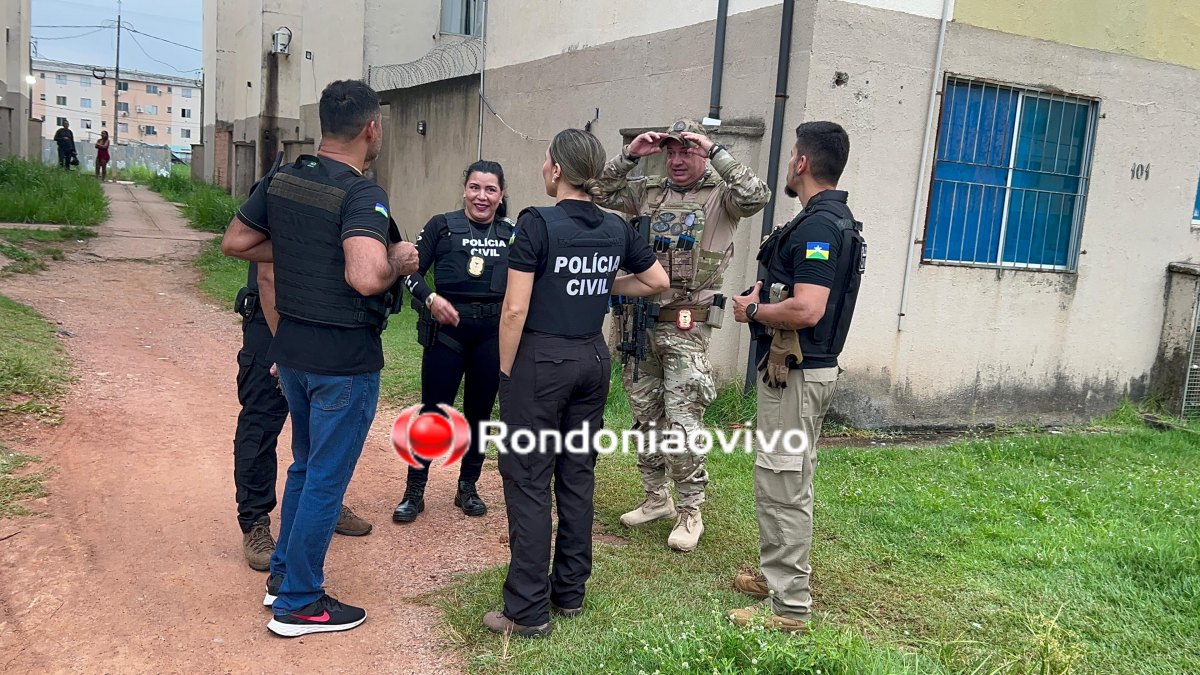 VÍDEO: Homicídios e FICCO fazem megaoperação no Orgulho do Madeira 