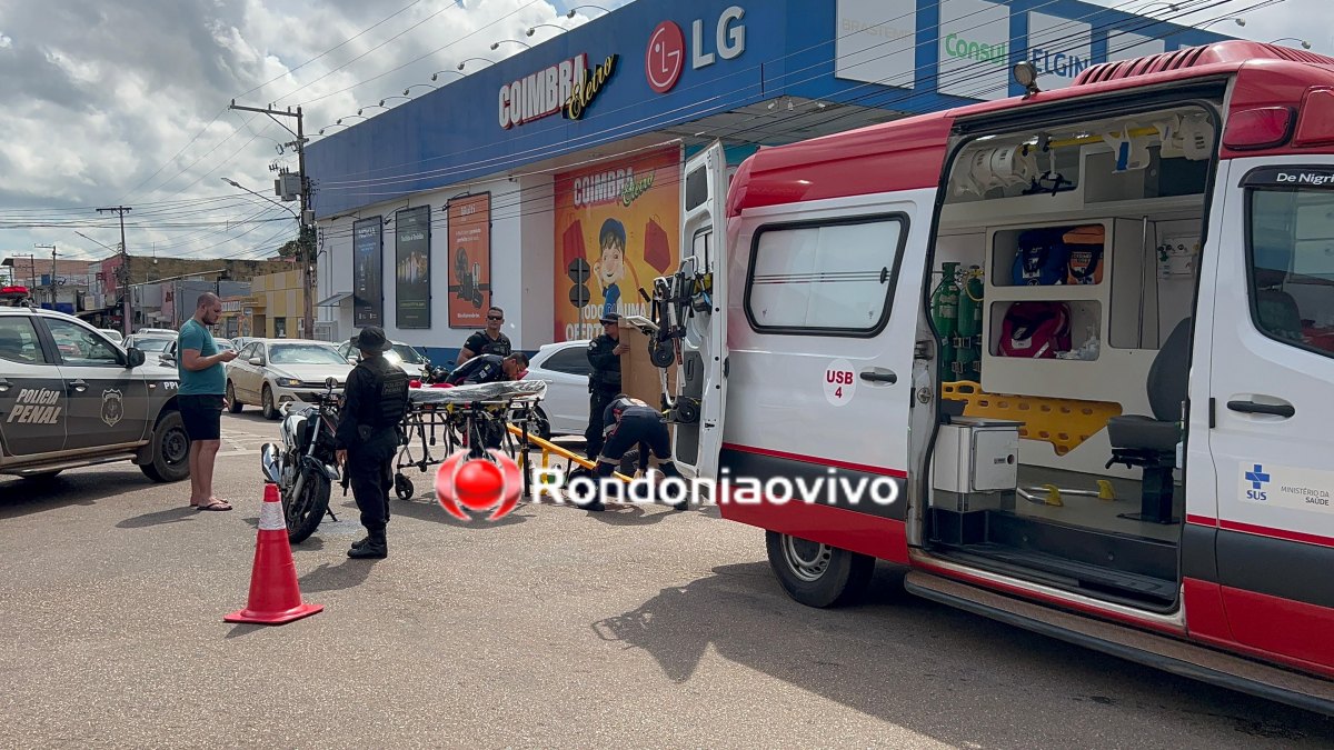 VÍDEO: Policial penal de 47 anos sofre grave acidente na Dom Pedro II