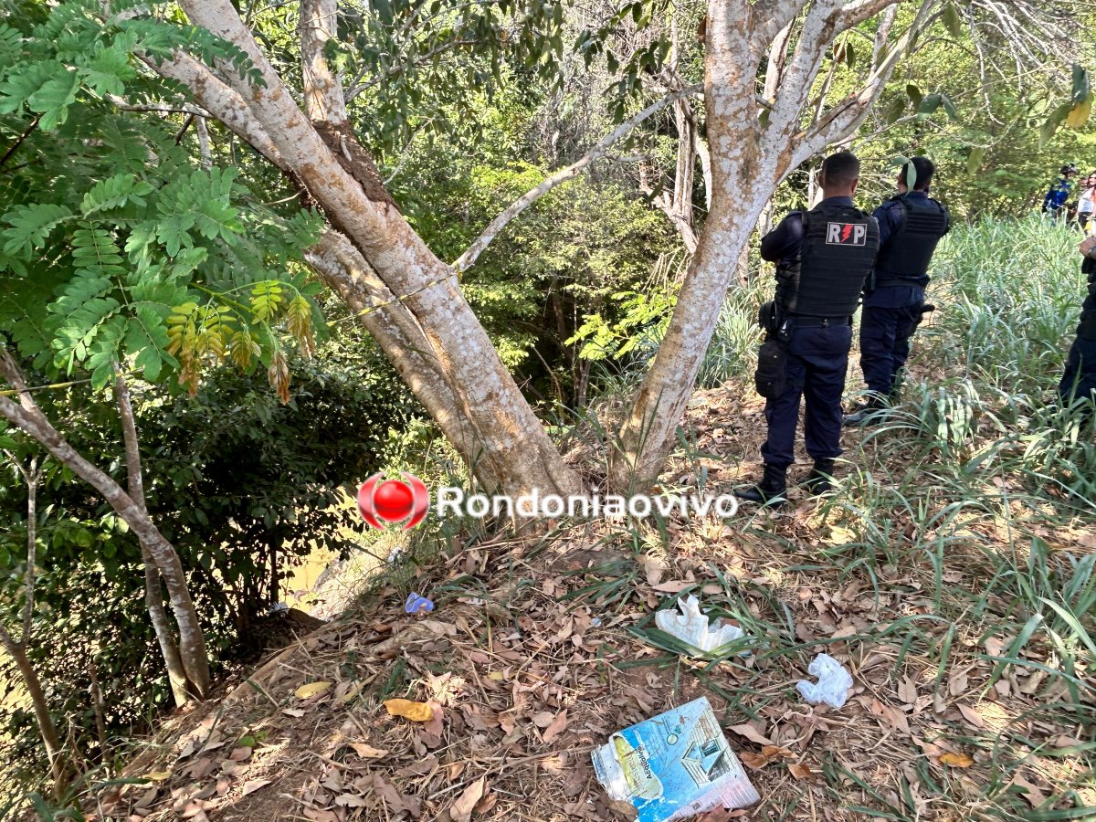 BÁRBARO: Corpo encontrado em córrego no Centro foi carbonizado 