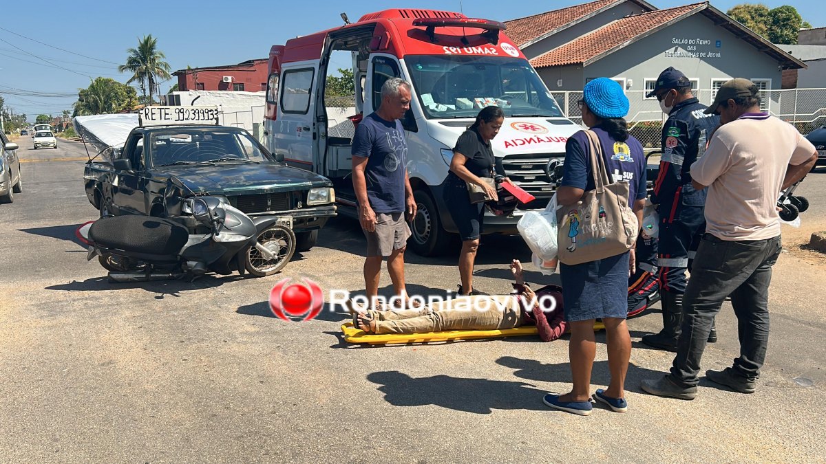 VÍDEO: Mãe e filha sofrem grave acidente após motorista de Pampa avançar