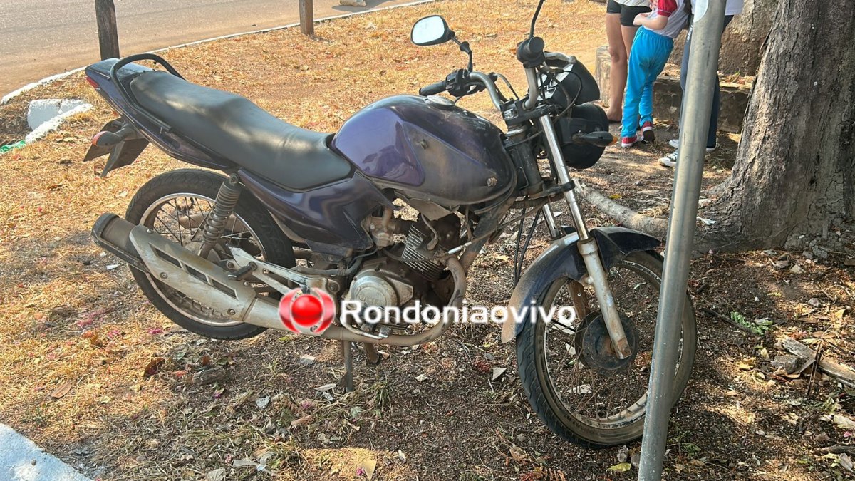 VÍDEO: Motociclista sofre acidente após invadir preferencial 