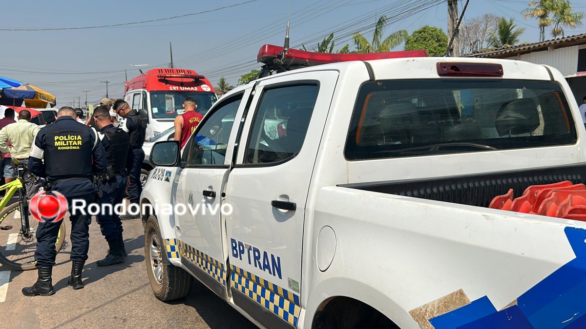VÍDEO: Casal em moto sofre gravíssimo acidente na Estrada dos Periquitos