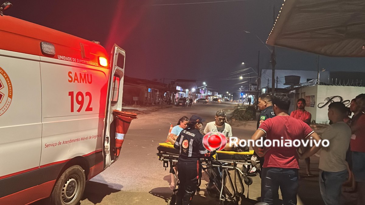 FRATURAS: Motociclista invade cruzamento e causa grave acidente