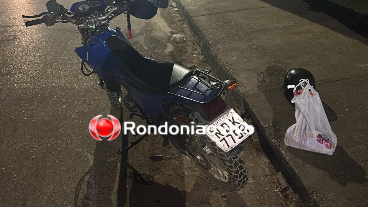 FRATURAS: Motociclista invade cruzamento e causa grave acidente