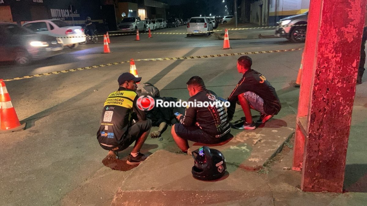 NO ELDORADO: Grave colisão envolvendo motoboy deixa dois feridos 